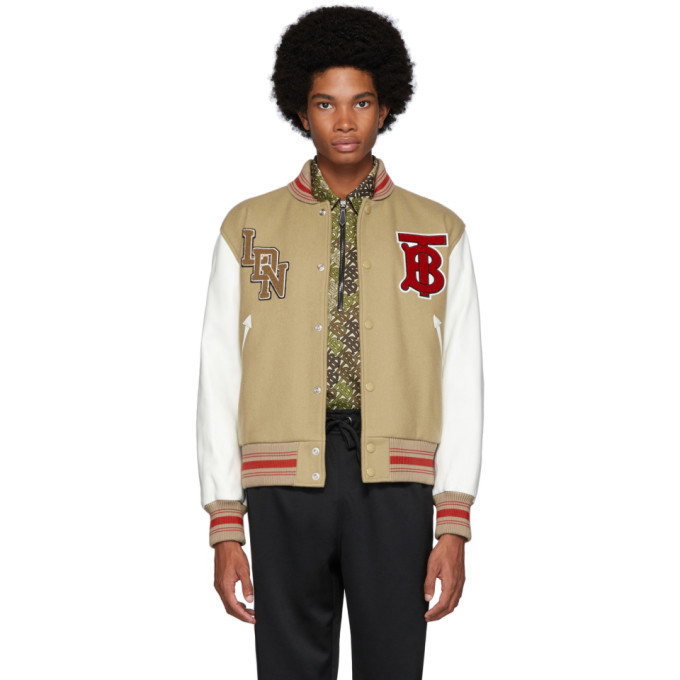 burberry varsity jacket