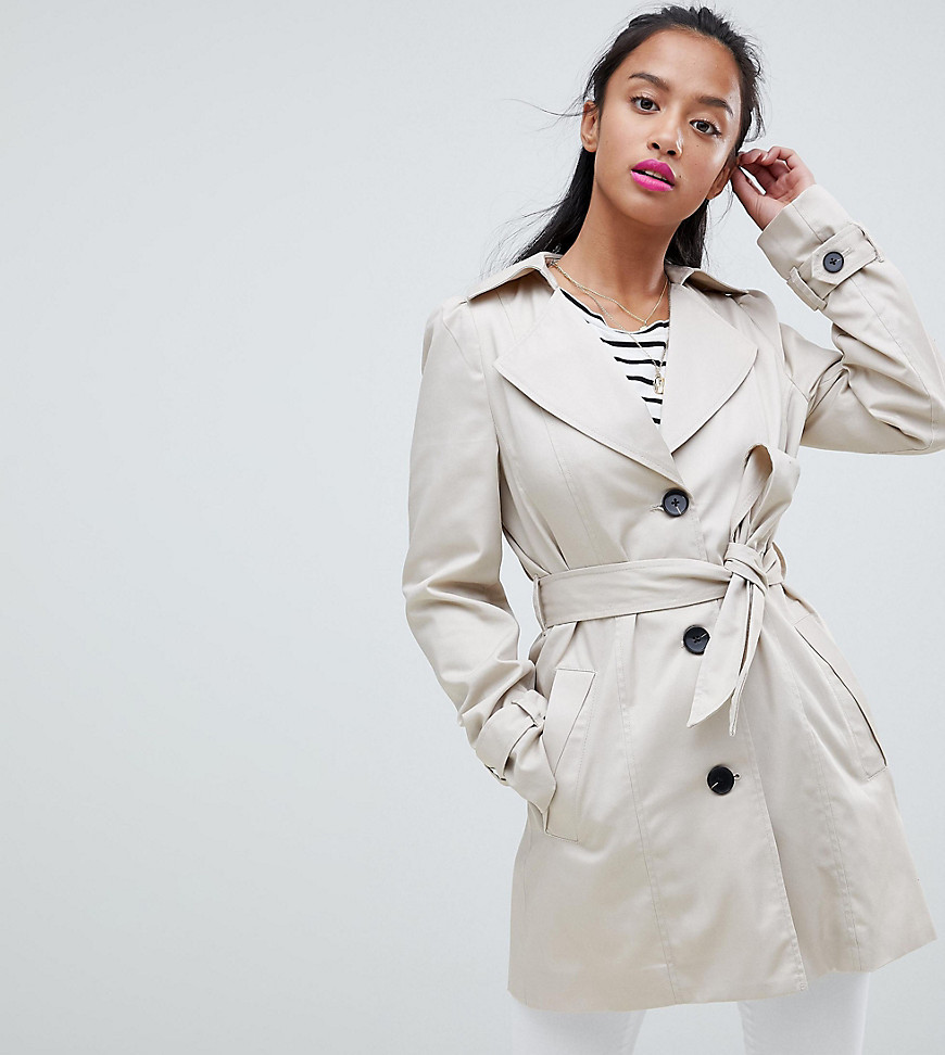 nakd leather trench