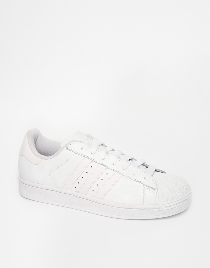 tenis adidas blancos de piel