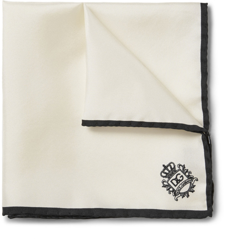 dolce gabbana pocket square