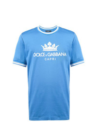 dolce and gabbana t shirt blue