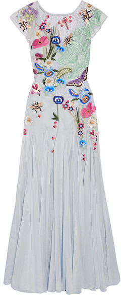 temperley london embroidered dress