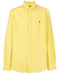 camisa polo ralph lauren amarilla