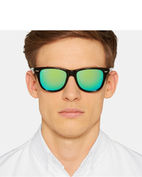 wayfarer reflective sunglasses