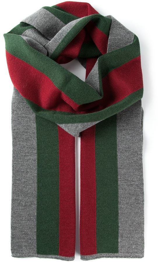 gucci stripe scarf