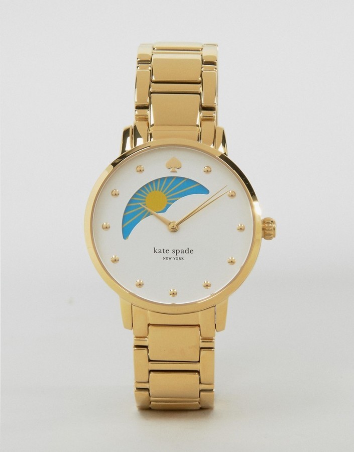 kate spade gramercy watch gold