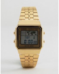 Мужские золотые часы от CASIO, 7,598 руб.