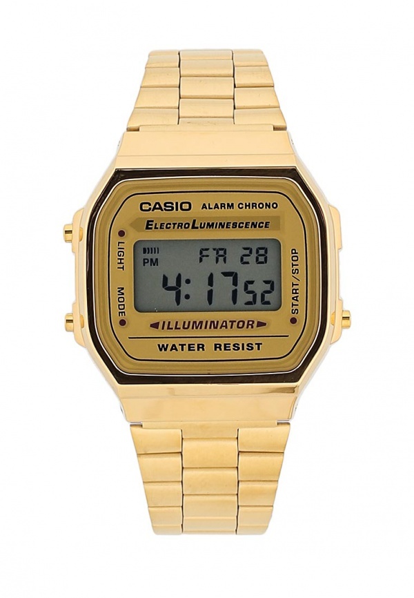 Мужские золотые часы от CASIO, 4,640 руб.