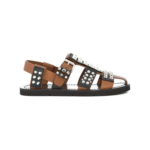 prada studded sandals