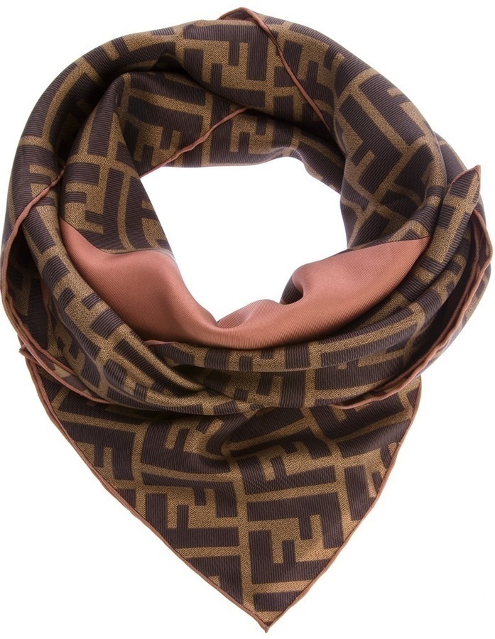 fendi silk scarf