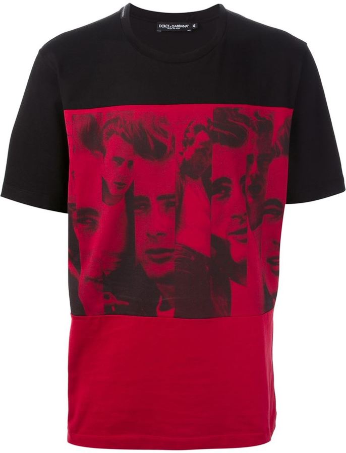 dolce gabbana james dean t shirt