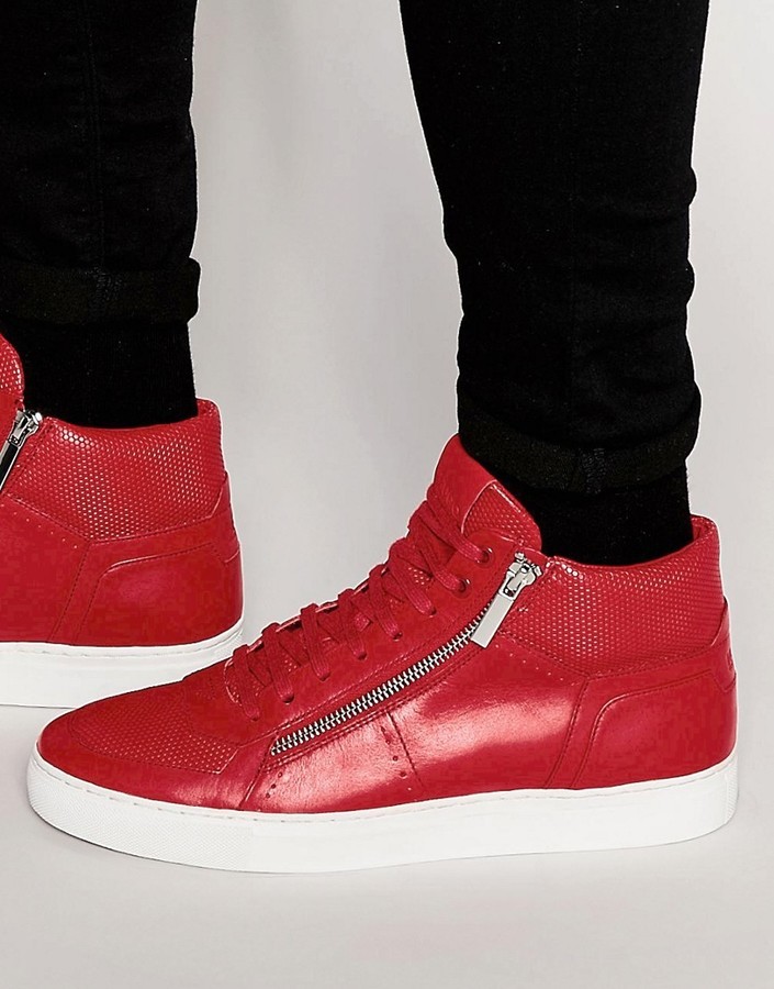 hugo boss hi tops