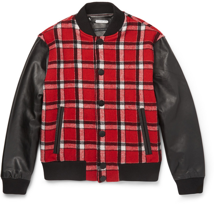 marc jacobs plaid jacket