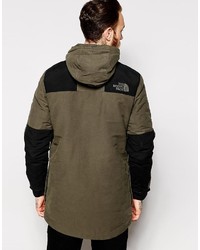 north face sherpa parka