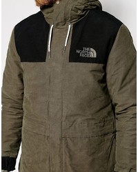 north face sherpa parka