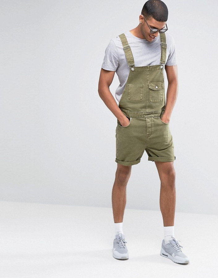 asos mens overalls shorts