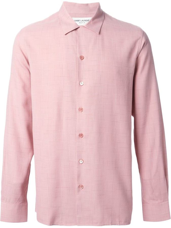 ysl pink shirt