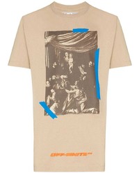 off white x louvre t shirt