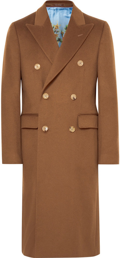 gucci double breasted coat