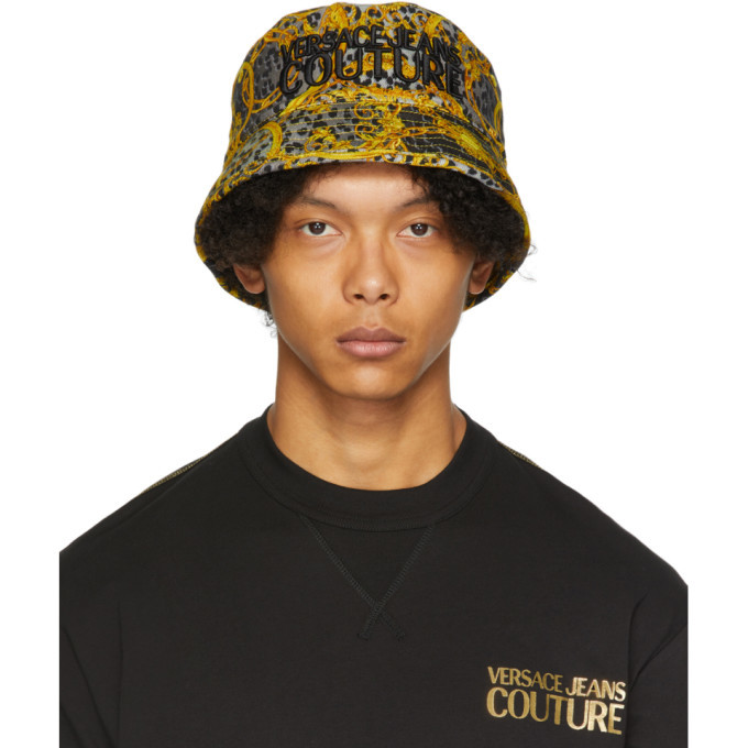 versace couture bucket hat