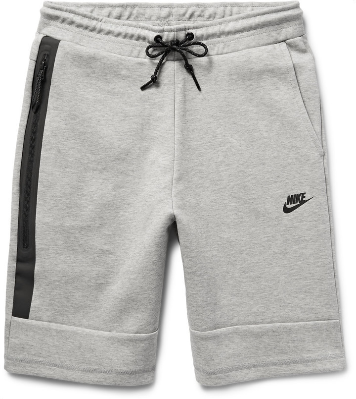 nike cotton fleece shorts