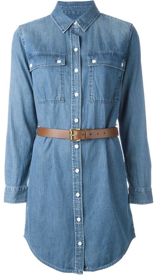 michael kors denim dresses