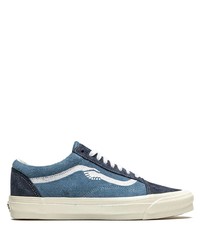 Мужские синие низкие кеды от Vans