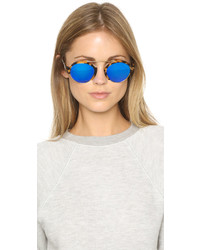 Голубые солнцезащитные очки женские. 7737-048-001 Очки солнцезащитные Lime. Illesteva бренд очки Holly. Синие очки солнцезащитные женские. Голубые солнцезащитные очки.