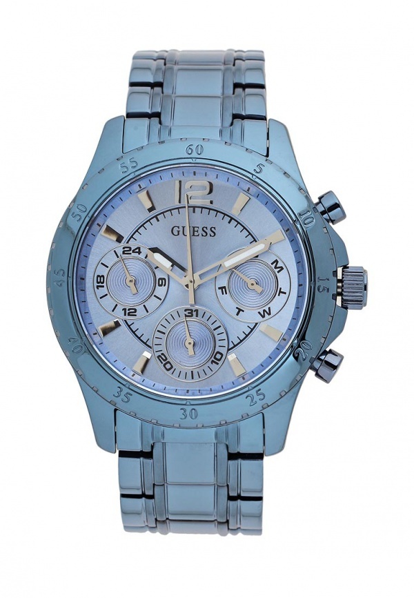 Женские синие часы от GUESS, 17,490 руб.