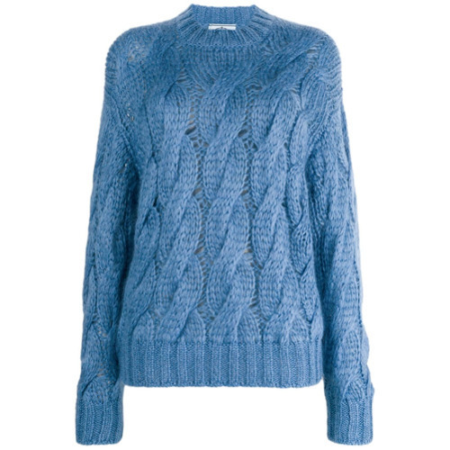 prada cable knit sweater