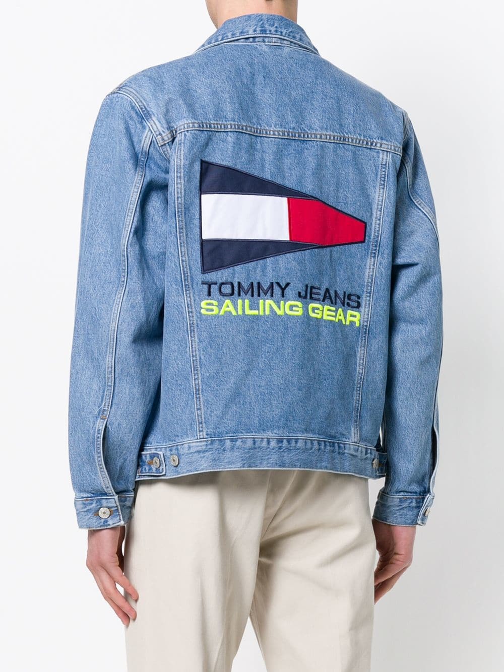 tommy jeans sailing gear denim jacket