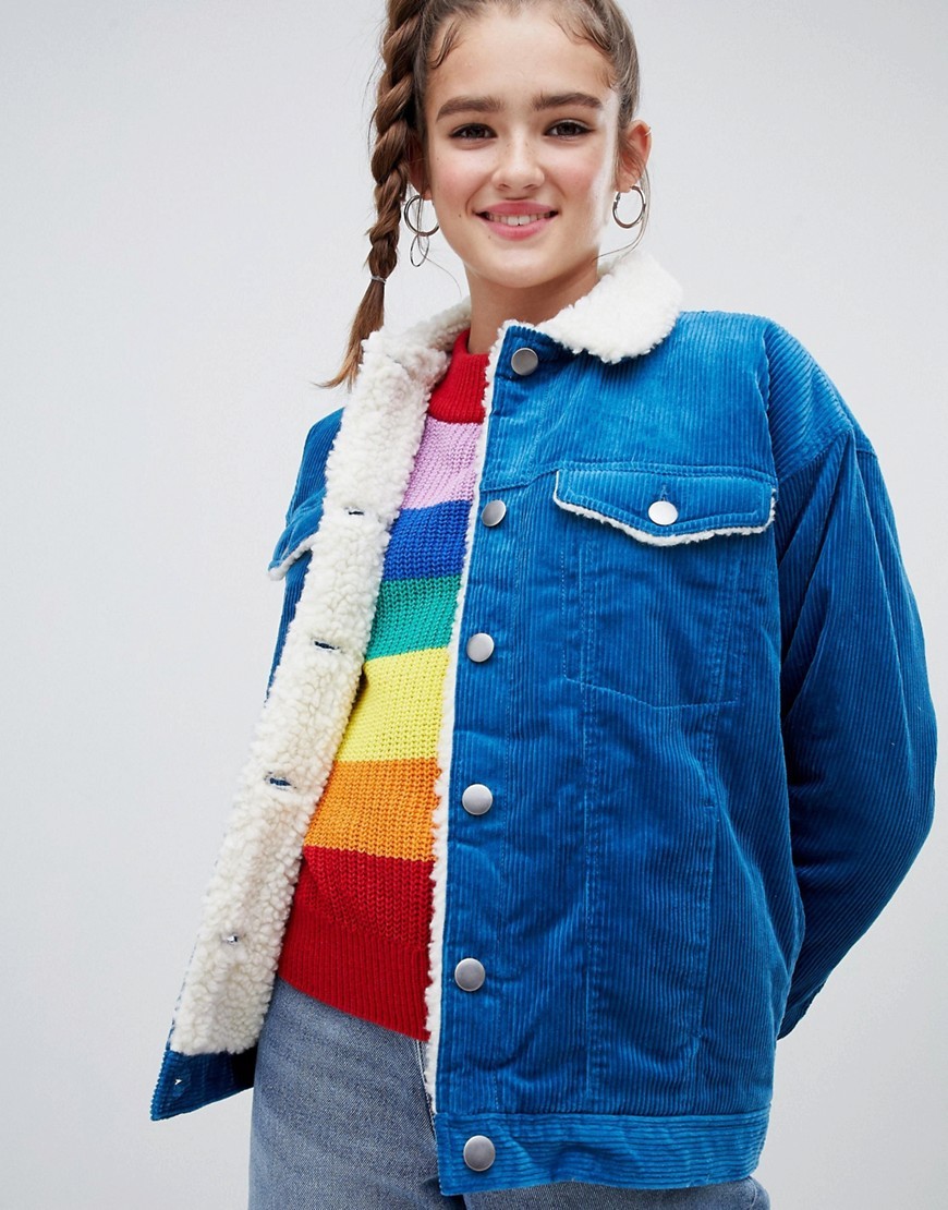 monki blue jacket