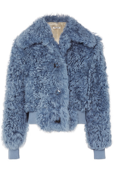 miu miu shearling jacket