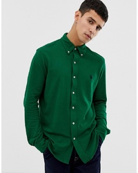 green ralph lauren polo long sleeve