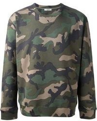 valentino sweatshirt camo