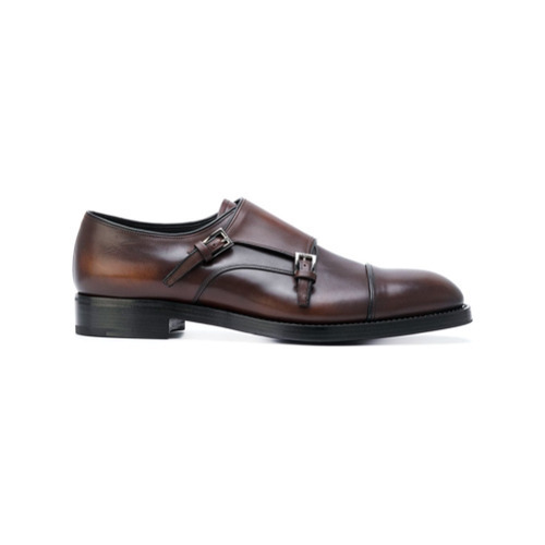 prada double monk strap