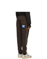 brown puma pants