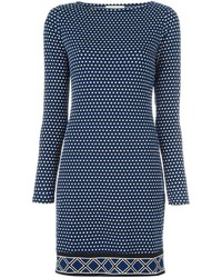 michael kors geometric print dress