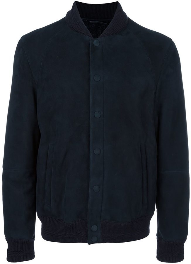 giorgio armani suede jacket