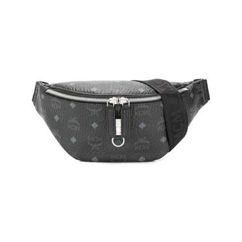 mcm bum bag black