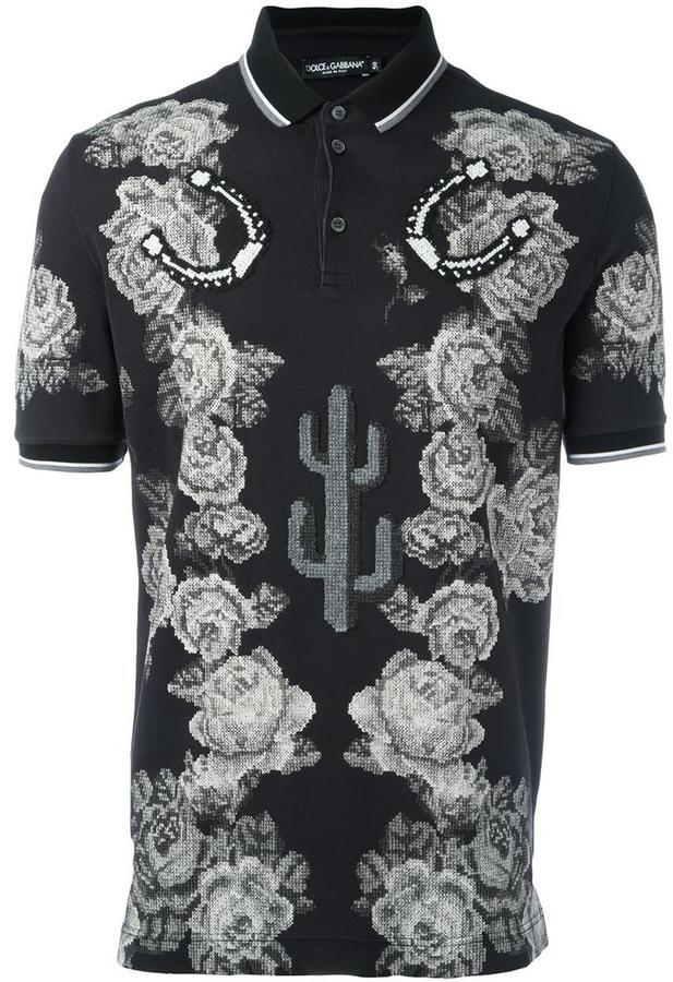 dolce and gabbana polo shirt