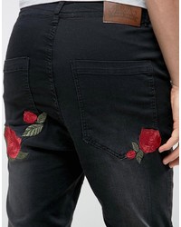 sik silk rose jeans