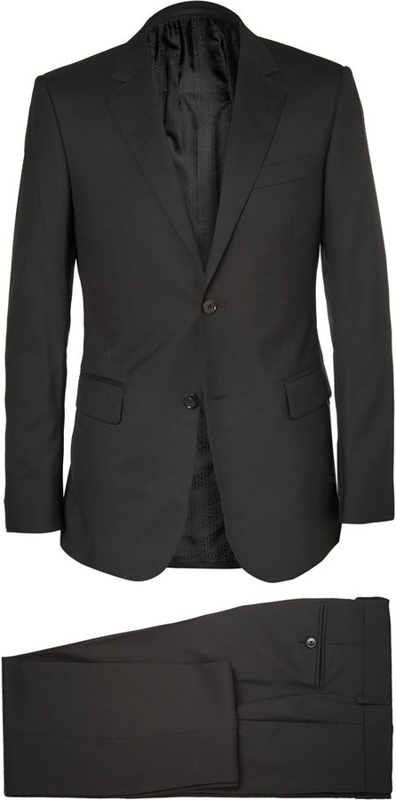 gucci black suit