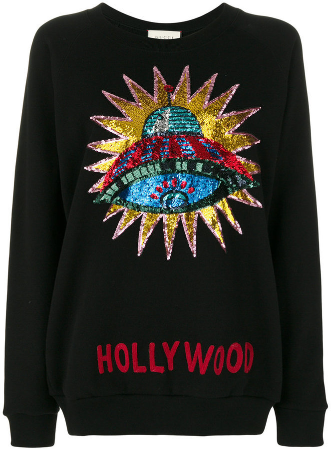 gucci sequin sweatshirt