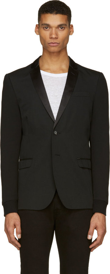 diesel black blazer