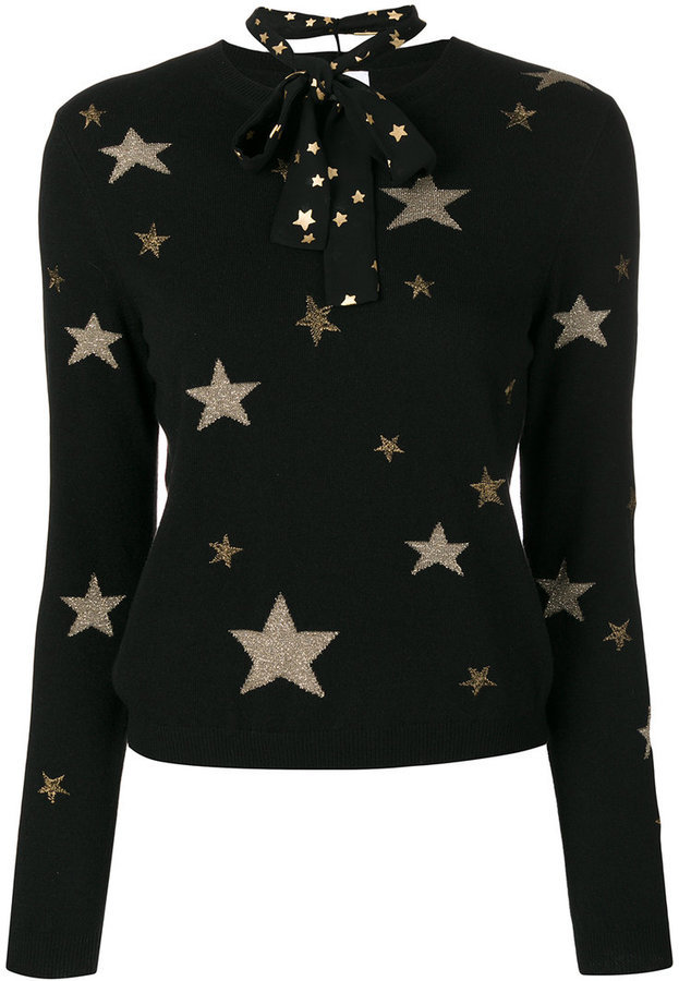 valentino star sweater