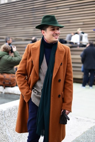 Шляпа к пальто мужское