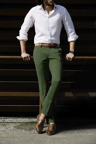 Стиль кэжуал брюки мужские