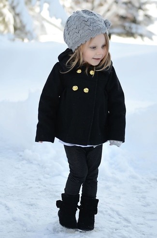 Девочка в зимнем пальто