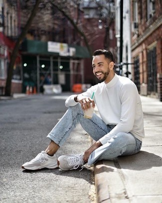 С чем носить вареные джинсы мужчине